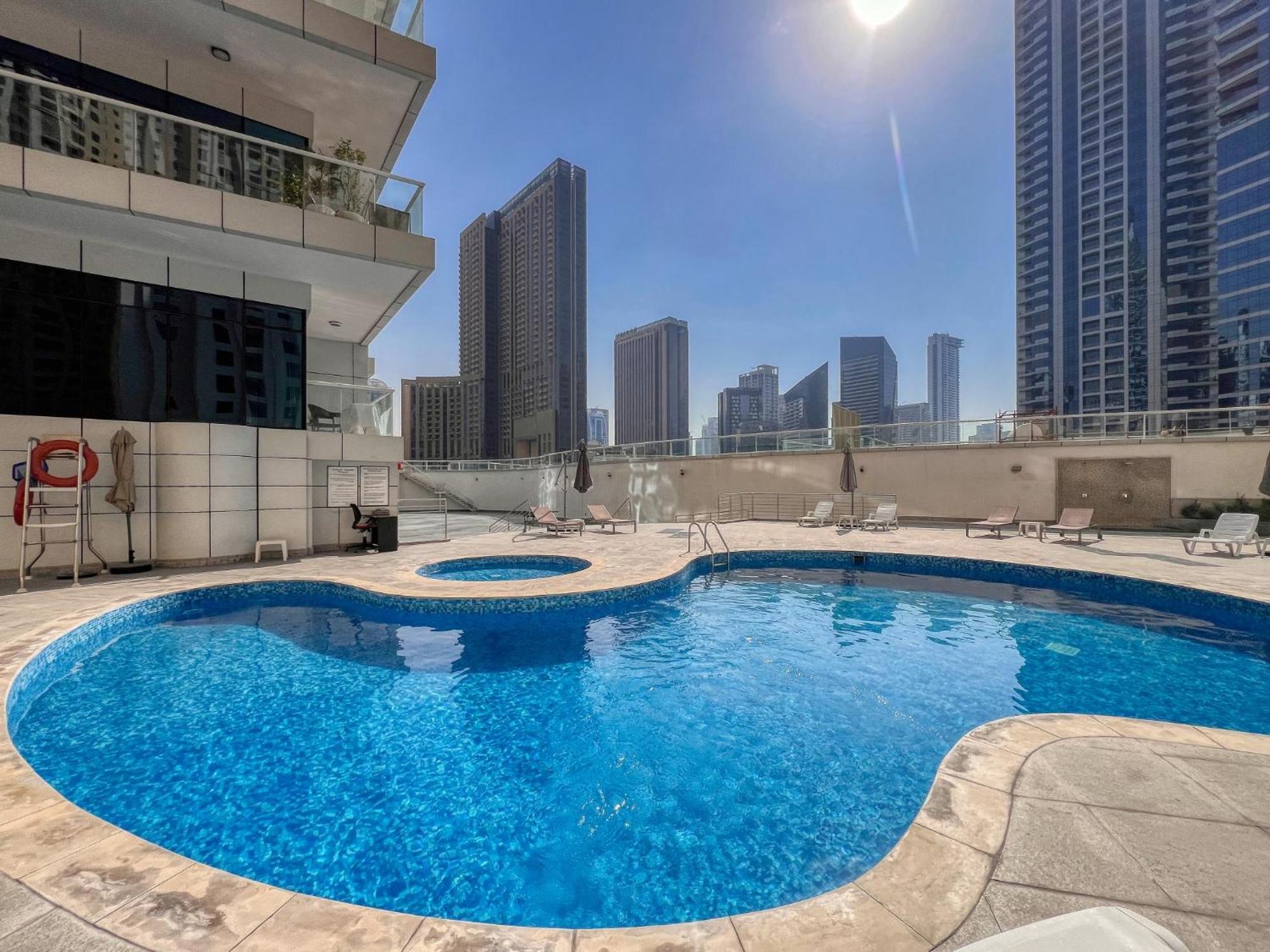 Enticing Space With Marina View Near The Beach! 두바이 외부 사진